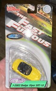 Racing Champions Fast & Furious 2003 Dodge Viper SRT-10 1:64