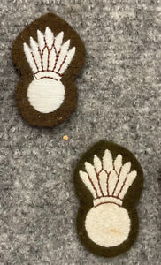 British Army Surplus FAD & No.2 Sergeants Staff Serg. Sew on Qualification Patch