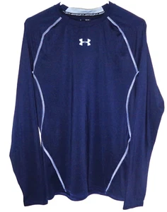 Herren Polyester/Elasthan, dunkelblau, Kompressionsshirt von Under Armour - Gr. XL - Bild 1 von 7