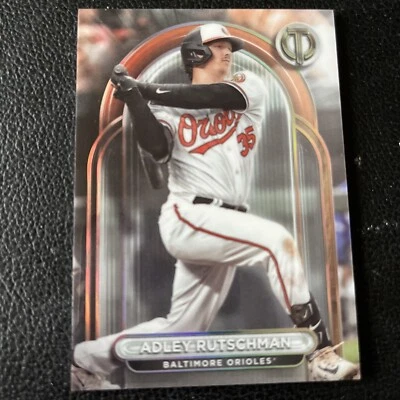 2024 Topps Tribute Adley Rutschman #51 Baltimore Orioles RC - Image 1 of 2