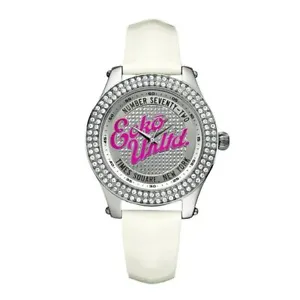 Women's Watch Marc Ecko E10038M2 Case 39 MM Crystals Bright White And Pink - Picture 1 of 1