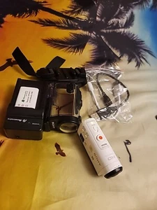 Sony HDR-AZ1 Action HD Camera With Waterproof Case and Battery and 32GB Micro SD - Picture 1 of 10