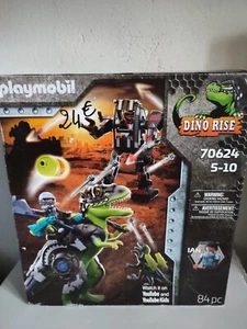 PLAYMOBIL DINO RISE TYRANAUSORE ET ROBOT BOITE 70624 NEUF SCELLE - Photo 1/6