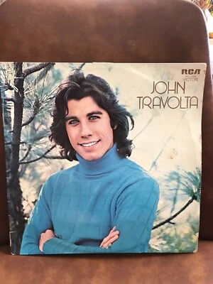 John Travolta Vintage Vinyl LP Record Self Titled Album 1976 Welcome Back Kotter - Image 1 of 4
