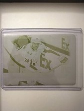 2020-21 Upper Deck Extrended Series John Carlson Yellow Printing Plate 1/1