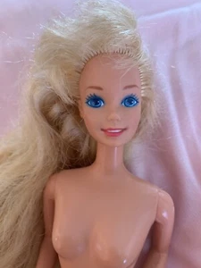 Vintage Hollywood Hair Barbie Doll 90s Era Nude OOAK - Picture 1 of 6