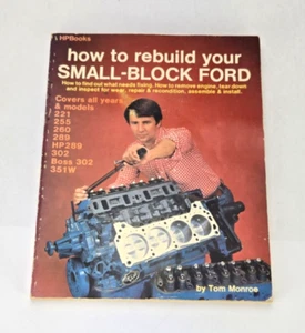How To Rebuild Your Small-Block Ford By Tom Monroe by HPBooks - Picture 1 of 5
