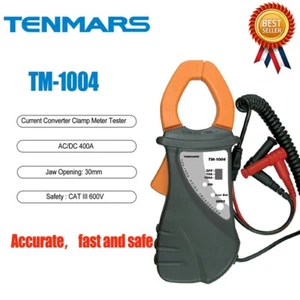 Pinza amperimétrica transductor de corriente Tenmars TM-1004 100A-AC/DC✦Kd - Imagen 1 de 2