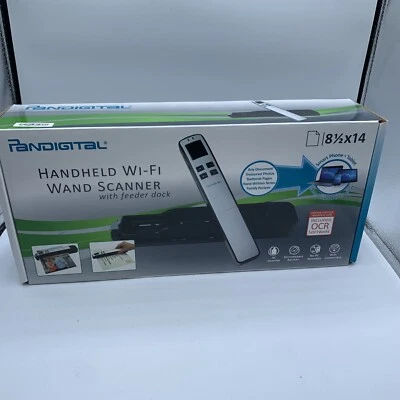 Pandigital Handheld Wi-Fi Wand Scanner S8X1103 w/ Feeder Dock (Purple) - Image 1 of 2