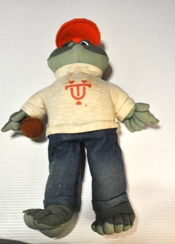 Vintage University Of Tennessee Vols Team Mascot Plush 16" Cover