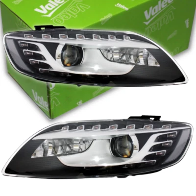 Valeo Scheinwerfer Set Links Rechts Für Audi Q7 (LB4) BI-Xenon LED 2010-2015 D3S - Bild 1 von 4