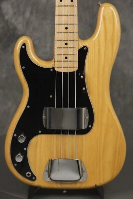 1977 Fender Precision Bass Natural LEFT-HANDED - Image 1 of 4