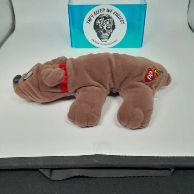 Tonka Pound Puppies Plush Stuffed Animal Toy Small 8" Brown Tonka - Image 1 of 4
