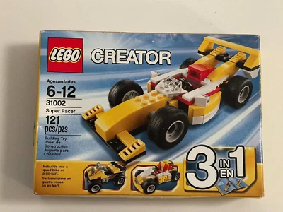LEGO Creator 3 en 1 Super Racer 31002 | Juego retirado sellado sin abrir Foto 1 de 2