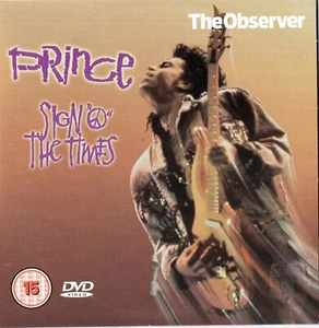 PRINCE - SIGN O THE TIMES - Music Video : PROMO DVD - Picture 1 of 2