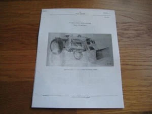 CUB LO BOY 154 185 184 INTERNATIONAL IH 1050A LOADER BUCKET PARTS MANUAL - Picture 1 of 1