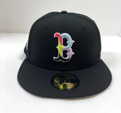Boston Red Sox MLB NE Color Pack MULTI World Series Fitted Hat~Black/Multi - Image 1 of 4