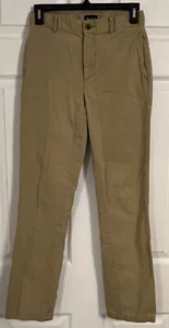 Place Girls 14 Slim Khaki Uniform Pants With Adjustable Waist - Picture 1 of 17