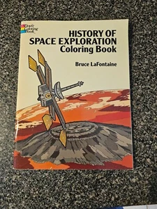 Dover Coloring Book, History of Space Exploration Smithsonian Air & Space 1989 - Picture 1 of 14
