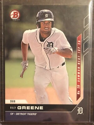 2019 Topps Bowman Next #T20 Riley Greene Detroit Tigers - Image 1 of 2