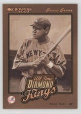 2002 Donruss All-Time Diamond Kings Studio Series /250 Babe Ruth #ATDK-4 HOF