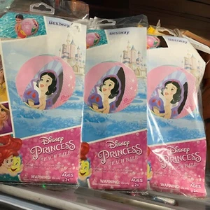 Disney Princesses Beach Ball 3 Pack. Set. 13.4 Inch, Age 3+. NEW Sealed - Picture 1 of 5
