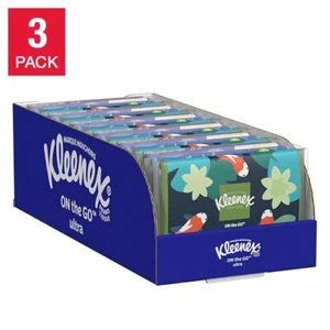 Kleenex Portafoglio Slim Tessuto Viso, 3 Strati, 10 Pezzi, Confezione da 36 - 360 Tessuti Totali. - Foto 1 di 4
