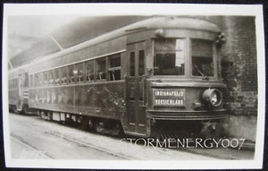 Indiana Railroad #56 Streetcar Indianapolis Hoosierland at Fort Wayne, IN photo - Picture 1 of 2