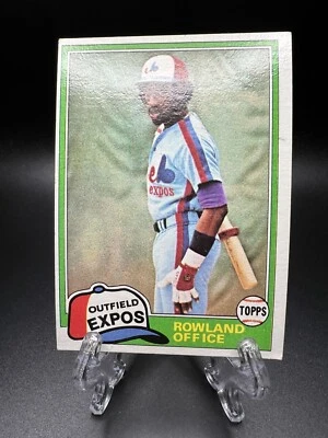 1981 Topps - Rowland Office #319 Expos - Image 1 of 2
