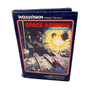 Space Armada, Intellivision, Mattel Electronics 1981, Videospiel - Bild 1 von 8