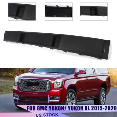 New Front Bumper Cover Molding Fits 2015-2020 GMC Yukon / Yukon XL  22936424 USA - Image 1 of 4