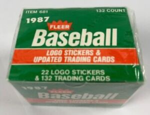 1987 Fleer UPDATE Factory SEALED Baseball CARD Set w/ McGWIRE MADDUX Rookies