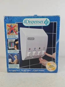 The Dispenser Shower Organizer 4 Chambers for Soap Lotion Shampoo Conditioner - Picture 1 of 7