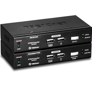 TRENDnet KVM Switch 100 M/ 328 Ft. 1080P Extension Kit - Afbeelding 1 van 10
