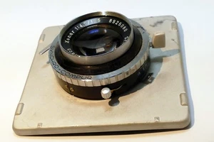 Schneider-Kreuznach 135mm f/4.7 Xenar lens Graphic Plate Synchro-Compur Shutter - Picture 1 of 9