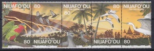 Tonga, Niuafo'ou 1994 Fauna, Birds, Volcano's Eruption MNH** - Picture 1 of 1