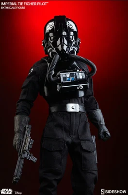 #1002941 Imperial Tie Fighter Pilot Star Wars Sideshow Collectibles NEW SEALED - Image 1 of 4