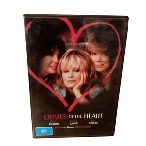 Crimes Of The Heart (DVD, 1986) Jessica Lange Diane Keaton Sissy Spacek - Picture 1 of 5