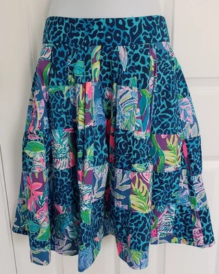 Falda Bryant de Lilly pulitzer Pop up Parche de fiesta Lillys Talla 4 Nuevo Foto 1 de 4