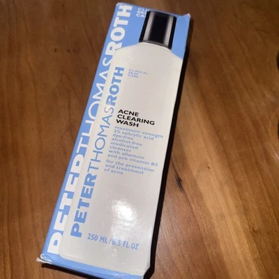 Peter Thomas Roth lavado limpiador de acné 250 ml / 8,5 fl. oz - caducidad: 03/2025 - ¡NUEVO EN CAJA! Foto 1 de 4
