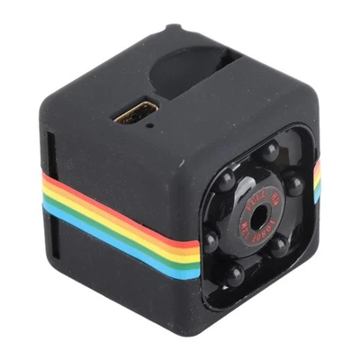 Sq11 Mini Telecamera 1080P Videocamera Visione Notturna Rilevamento Movimento Videoregistratore LS - Immagine 1 di 4