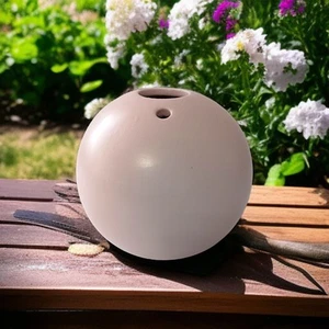Ikea Bud Vase Ikebana Blush Pink Ceramic Round Ball Gradvis Geometric Modern - Picture 1 of 17