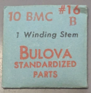 NOS NEW Genuine Bulova Cal. 10BMC - Winding Stem #16B - Watch Part - Picture 1 of 1