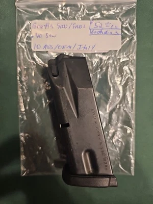 Cargador Beretta 9000s .40 S&W 10 Rd 🇮🇹 Original de fábrica OEM 40 clips 9000 P.B. Foto 1 de 4