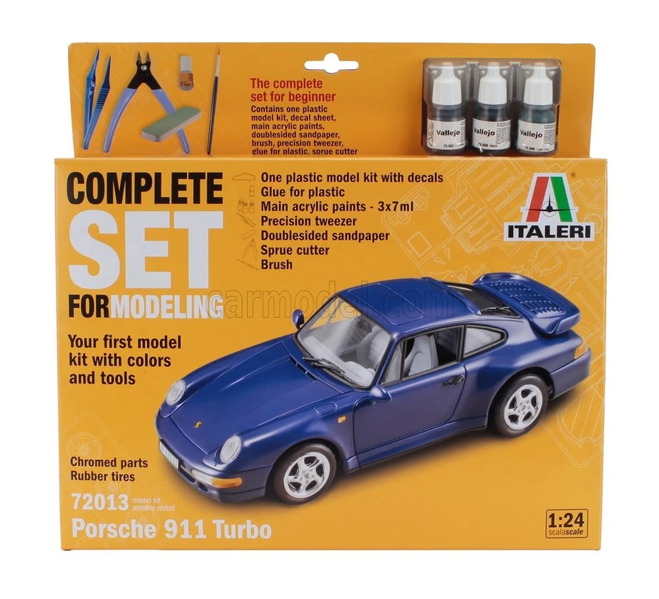 1/24 ITALERI - PORSCHE - 911 993 TURBO COUPE 1993 IT72013 - Immagine 1 di 1