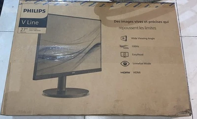 PHILIPS 27inch FHD 1920x1080 100Hz 271V8LB Monitor - Image 1 of 4