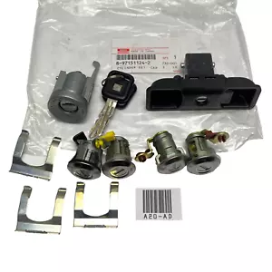 Genuine Japan Ignition Lock Cylinder For ISUZU TROOPER 1981-1991 Full Set Key - Picture 1 of 7