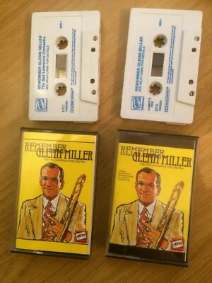 The Syd Lawrence Orchestra Remember Glenn Miller X 2 Music Tape Cassette Album Foto 1 de 2
