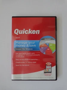 Quicken 2017 Deluxe Edition For Windows Vista SP2, Windows 10, 7, 8, 8.1 - Picture 1 of 4