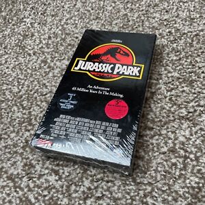 New ListingJurassic Park Vhs Movie Tape Mca Watermarked Sealed First Print 81409